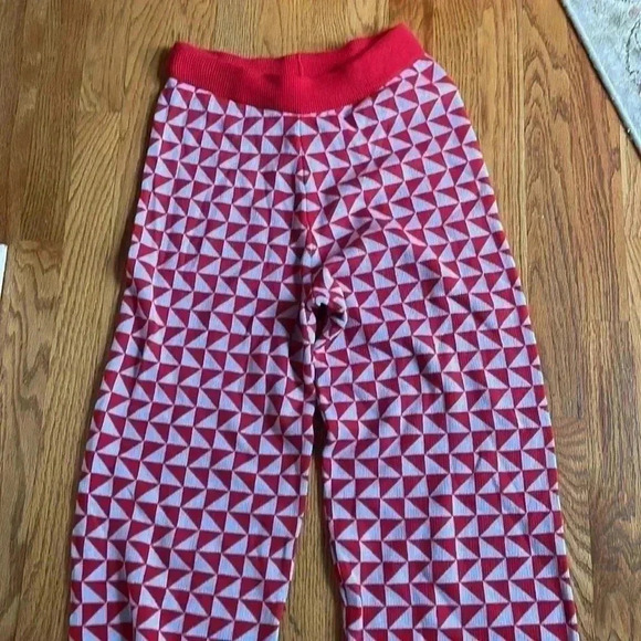 LUCCA couture patterned knit pants size M - Picture 8 of 14